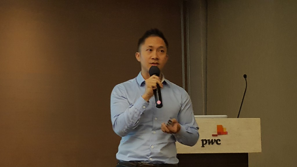 Jehan Chu, Partner of Jen Advisors, shared his experience in Blockchain development in Hong Kong